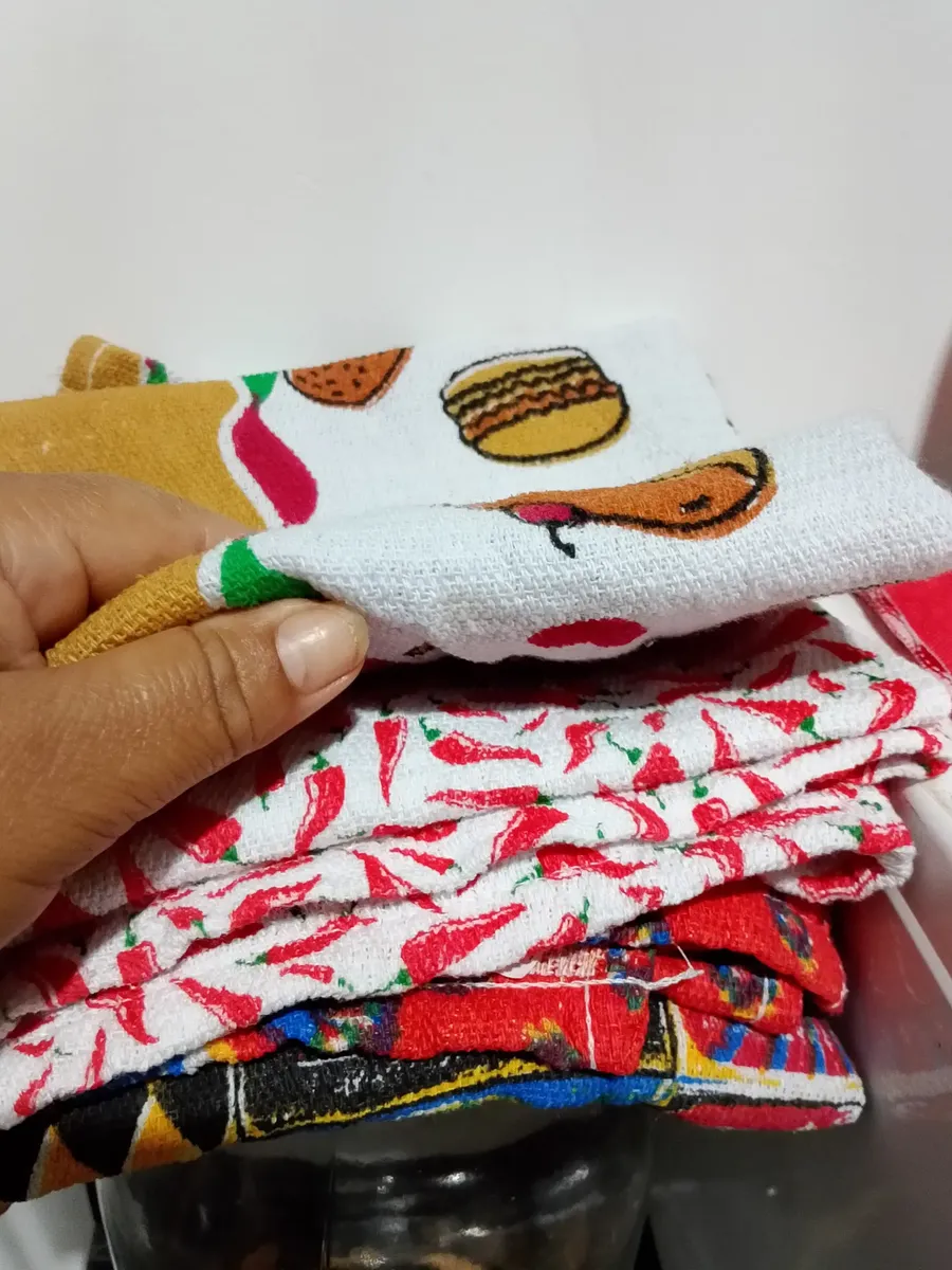 Foto enviada por cliente que comprou o kit de panos